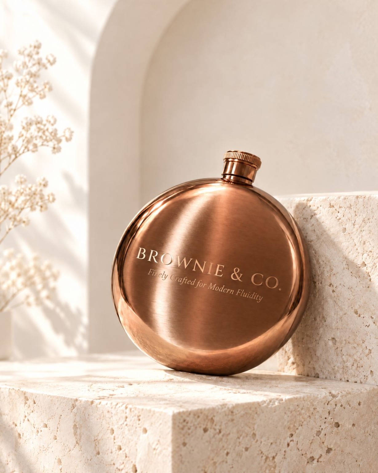 BROWNIE & CO. Pocket Vessel in Liquid Bronze